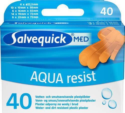 Salvequick Aqua Resist 40-pack