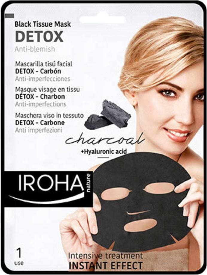 Iroha Charcoal Detox Sheet Mask 23ml