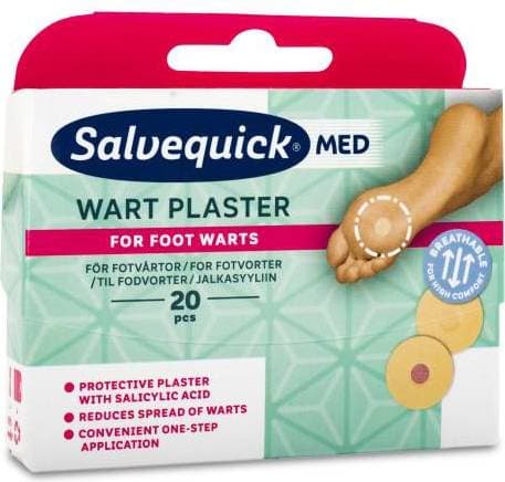 Salvequick Wart Plaster 20-pack