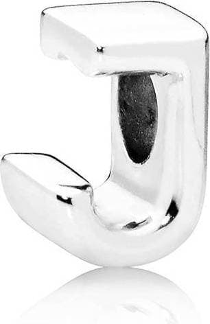 Pandora Letter J Charm - Silver