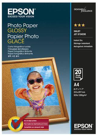Epson Glossy A4 200g/m² 20st