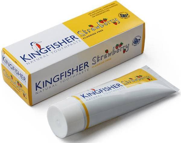 Kingfisher Strawberry Fluoride Free Toothpaste 75ml