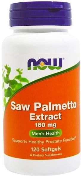 Now Foods Saw Palmetto Extract 160mg 120 st
