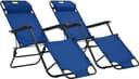 vidaXL Zero Gravity Chair 2-pack