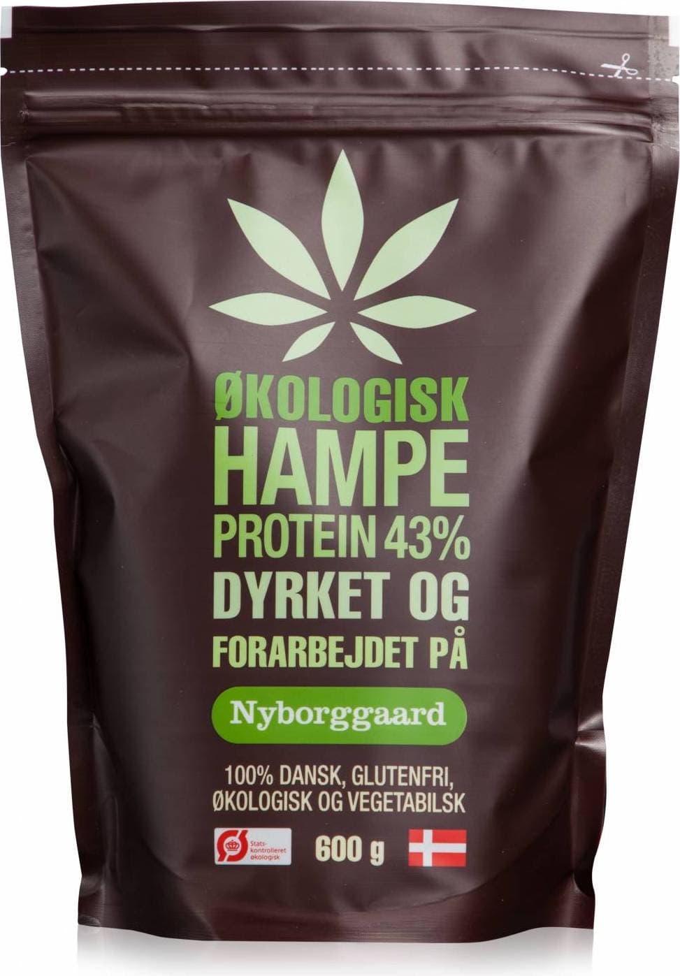 Nyborggaard Økologisk Hemp Protein 43% 600g