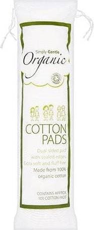 Simply Gentle Ekologiska Bomullsrondeller 100-pack