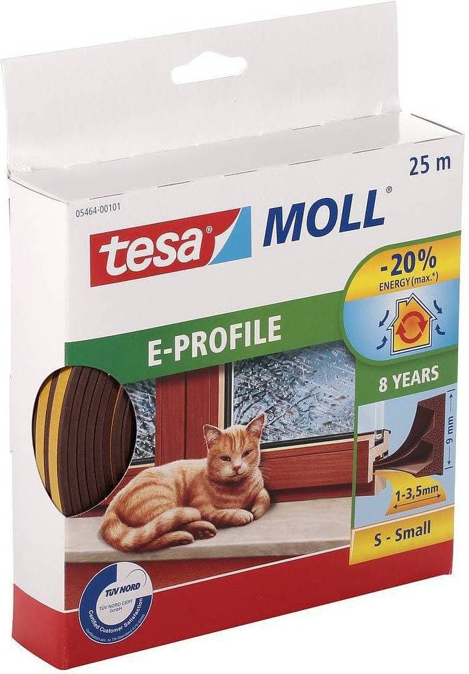 TESA Tesamoll E-Profile Brown 25000x9mm