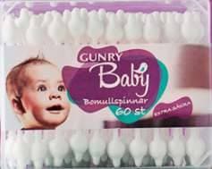 Gunry Bomullspinnar 60-pack