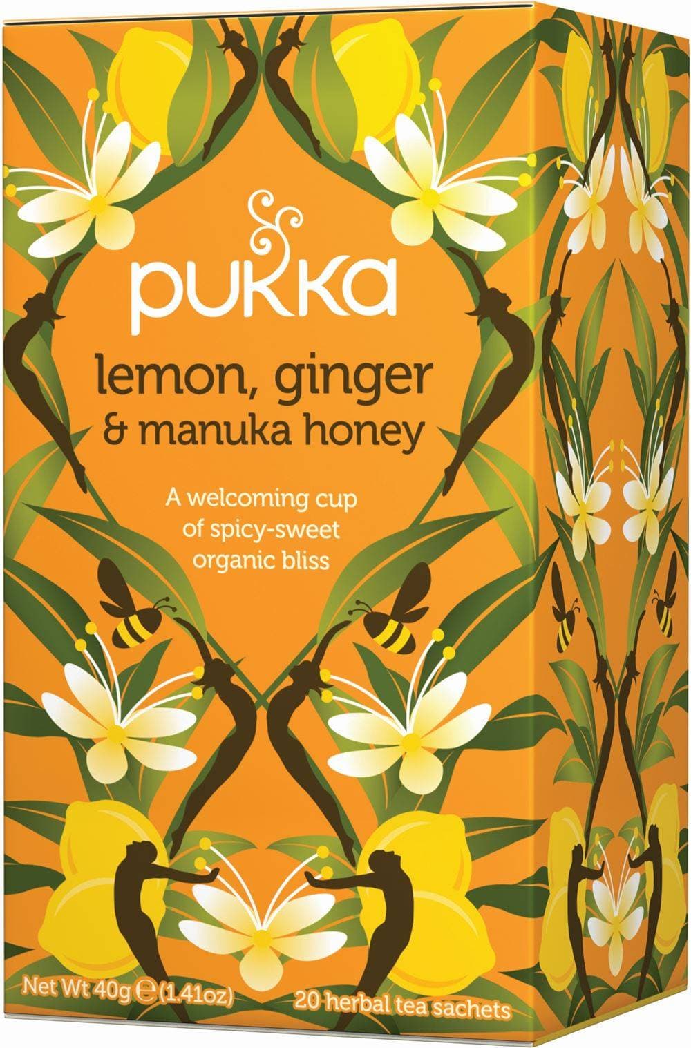 Pukka Lemon, Ginger & Manuka Honey 20st