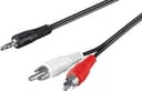 Goobay 3.5 mm - 2RCA M-M 10m