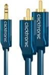 ClickTronic Casual MP3 3.5mm - 2RCA 1m