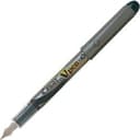 Pilot V Pen Silver Fountain Pen Blue Medium Nib