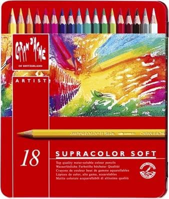 Caran d’Ache Supracolor Soft Aquarelle 18-pack