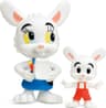 Micki Bamse Figurset Nina Kanin & Minihopp