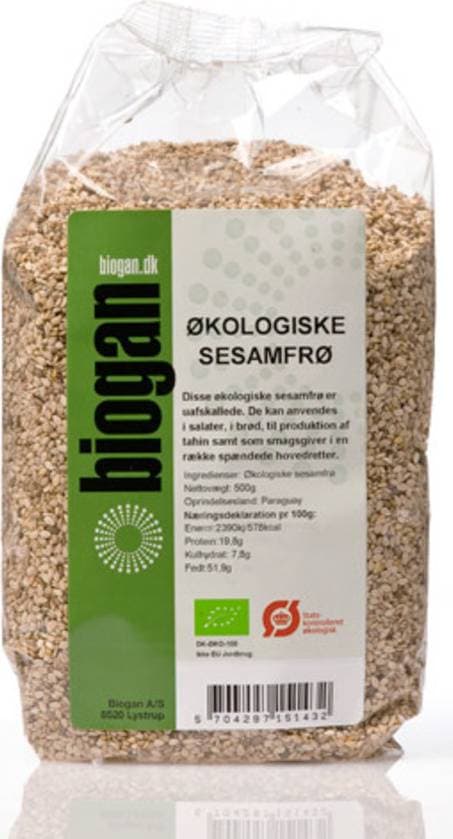 Biogan Sesamfrø 500g 500g