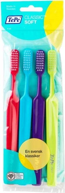 TePe Classic Mjuk 4-pack