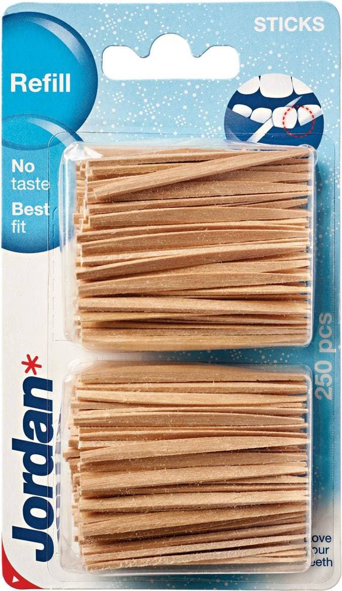 Jordan Tandpetare Refill 250-pack