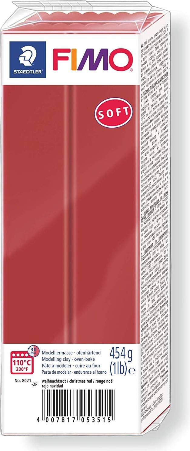 Staedtler Fimo Soft Christmas Red 454g