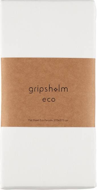 Gripsholm Eco Underlakan Vit (270x270cm)