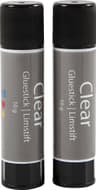 Creotime Clear Glue Stick Round 2x10g