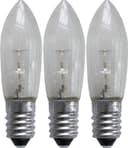 Star Trading 300-15 LED Lamps 0.2W E10 3-pack