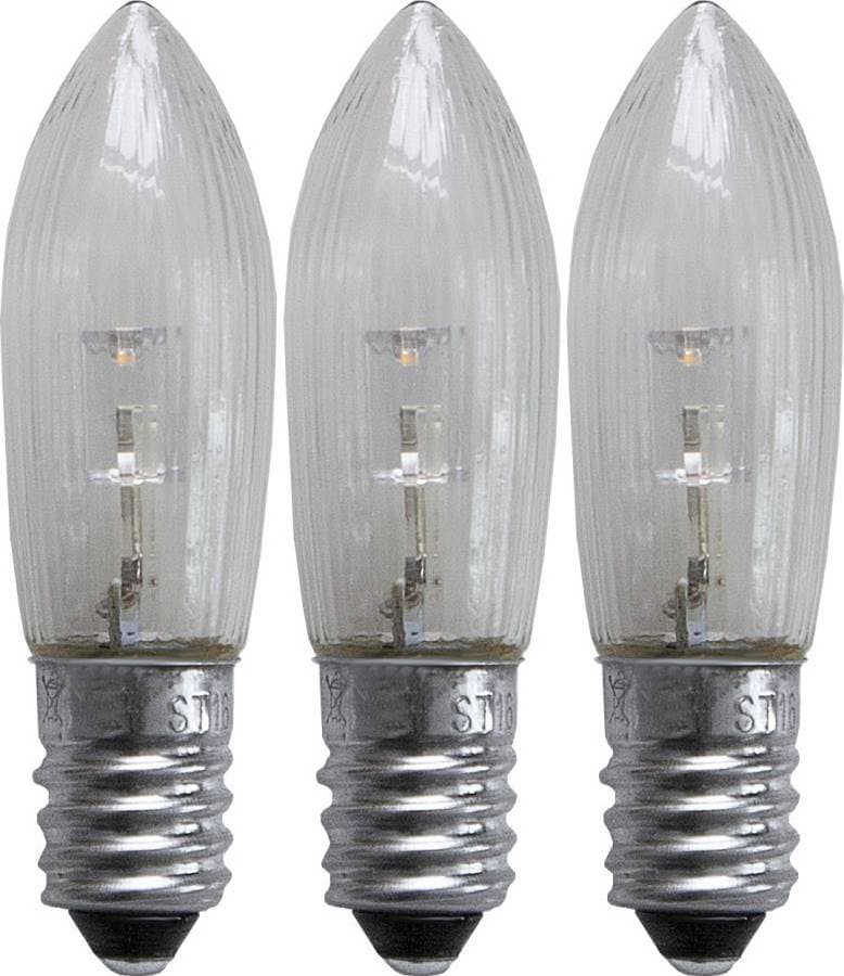 Star Trading 300-15 LED Lamps 0.2W E10 3-pack