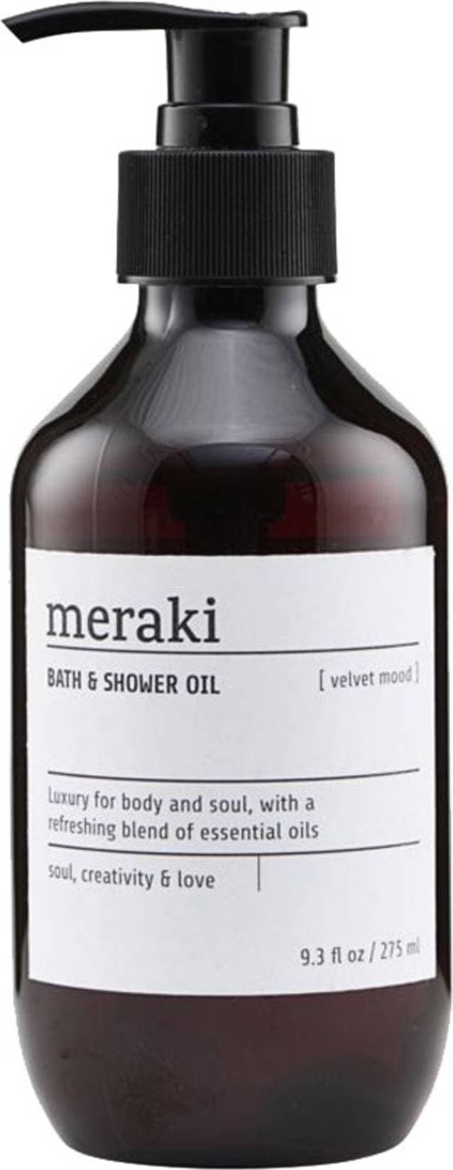 Meraki Bath & Shower Oil Velvet Mood 275ml