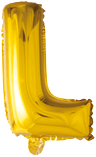 Hisab Joker Foil Ballon Letter L Gold