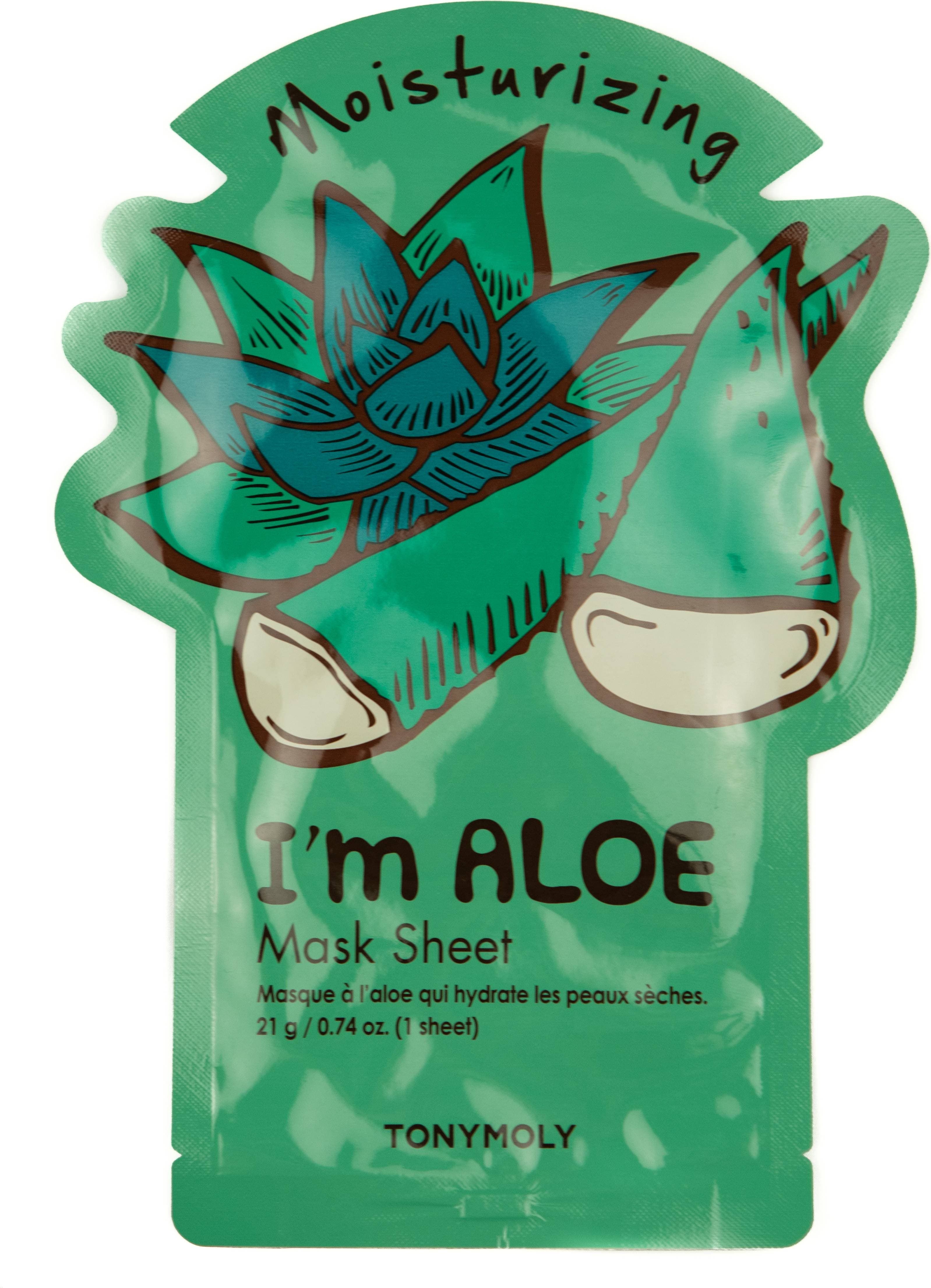 Tonymoly I'm Aloe Sheet Face Mask Moisturising 21g