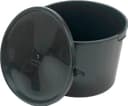 Separett Toilet Bucket with Lid Black 23L