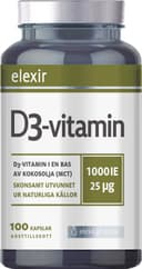 Elexir Pharma D3-Vitamin 1000 IE 100 st