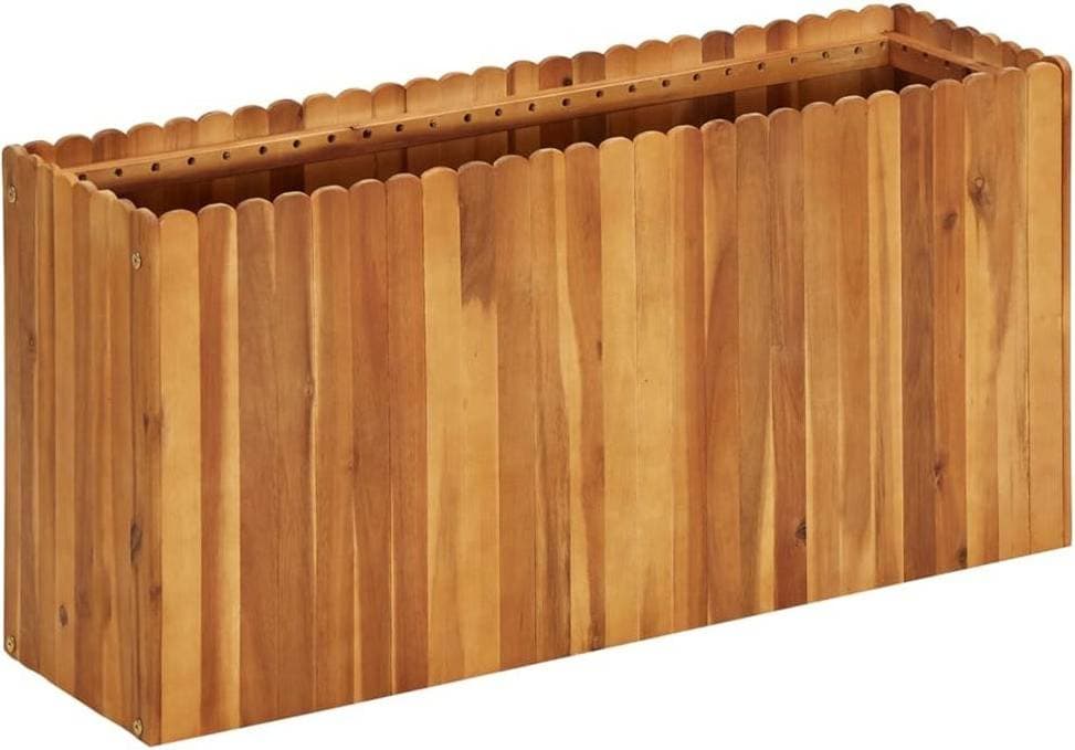 vidaXL Garden Planter Blomlåda 45924 30x100x50cm