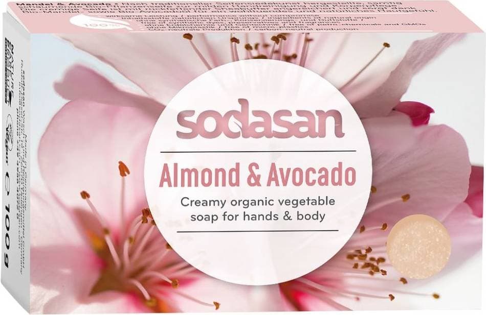 Sodasan Tvål Mandel & Avokado 100g