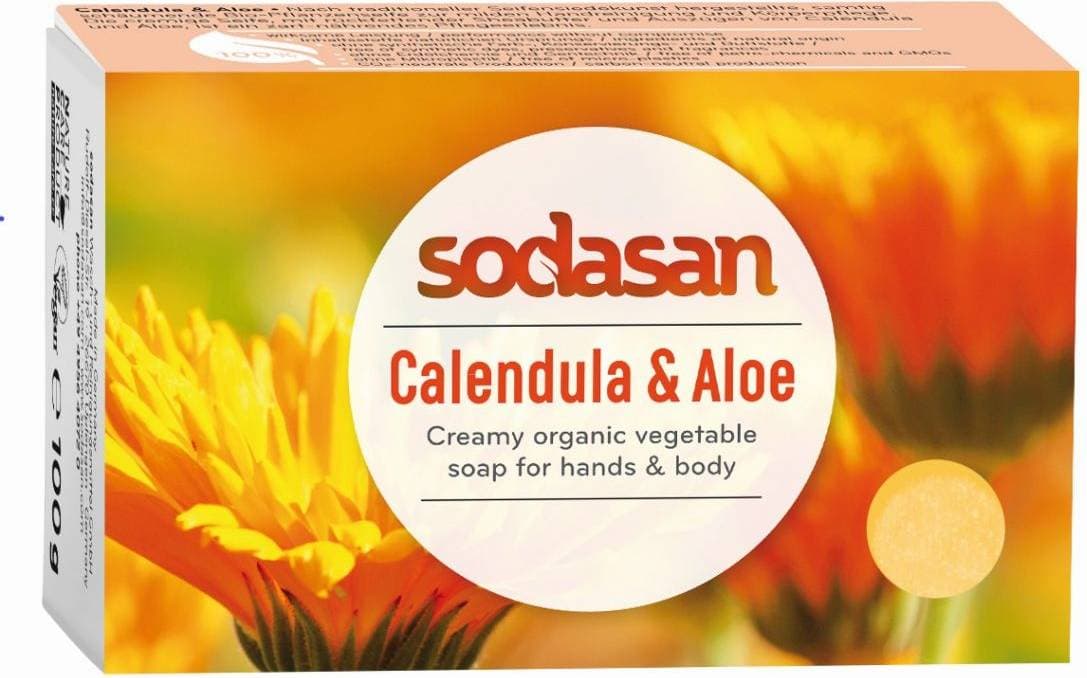 Sodasan Soap Calendula & Aloe 100g