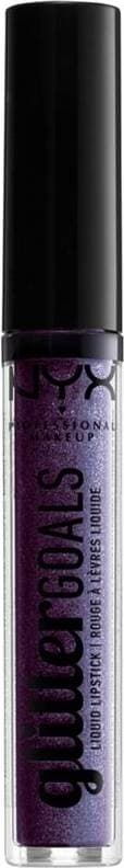 NYX Glitter Goals Liquid Lipstick Amethyst Vibes