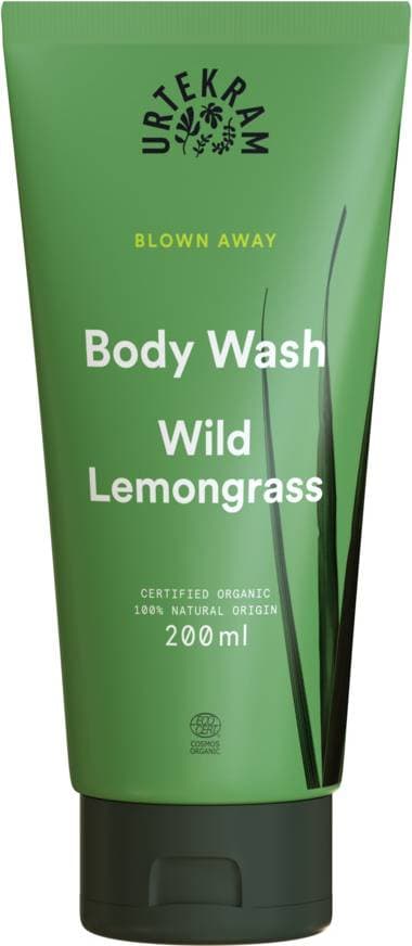 Urtekram Blown Away Body Wash Wild Lemongrass 200ml