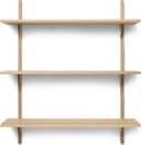 ferm LIVING Sector Triple Wide Vägghylla 87cm