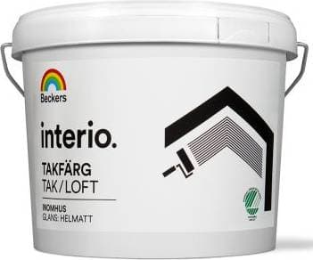 Beckers Interio Takfärg Vit 3L