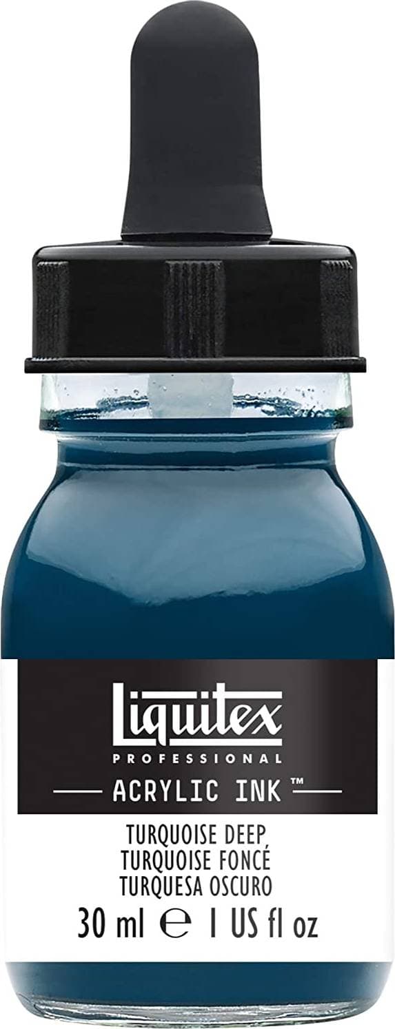Liquitex Acrylic Ink Turquoise Deep 30ml