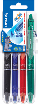 Pilot FriXion Clicker 2GO 0.7mm 4-pack