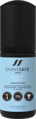 ShaveSafe Man Shaving Foam Sensitive Skin 100ml