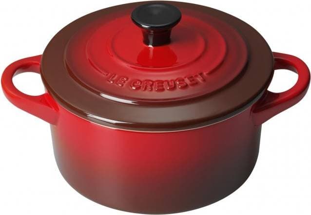 Le Creuset Cerise med lock 0.25 L 10 cm