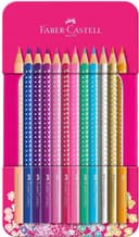 Faber-Castell Sparkle Crayons 12-pack