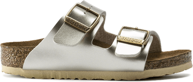 Birkenstock Kid's Arizona - Electric Metallic Gold