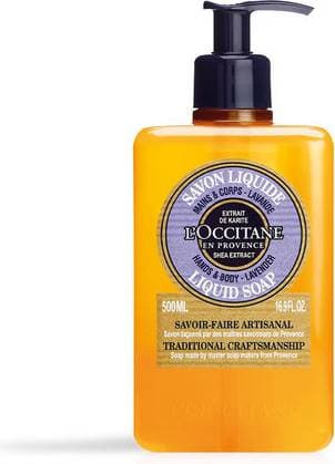 L'Occitane Shea Hands & Body Lavender Liquid Soap 500ml