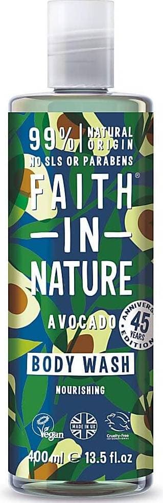 Faith in Nature Body Wash Avocado 400ml