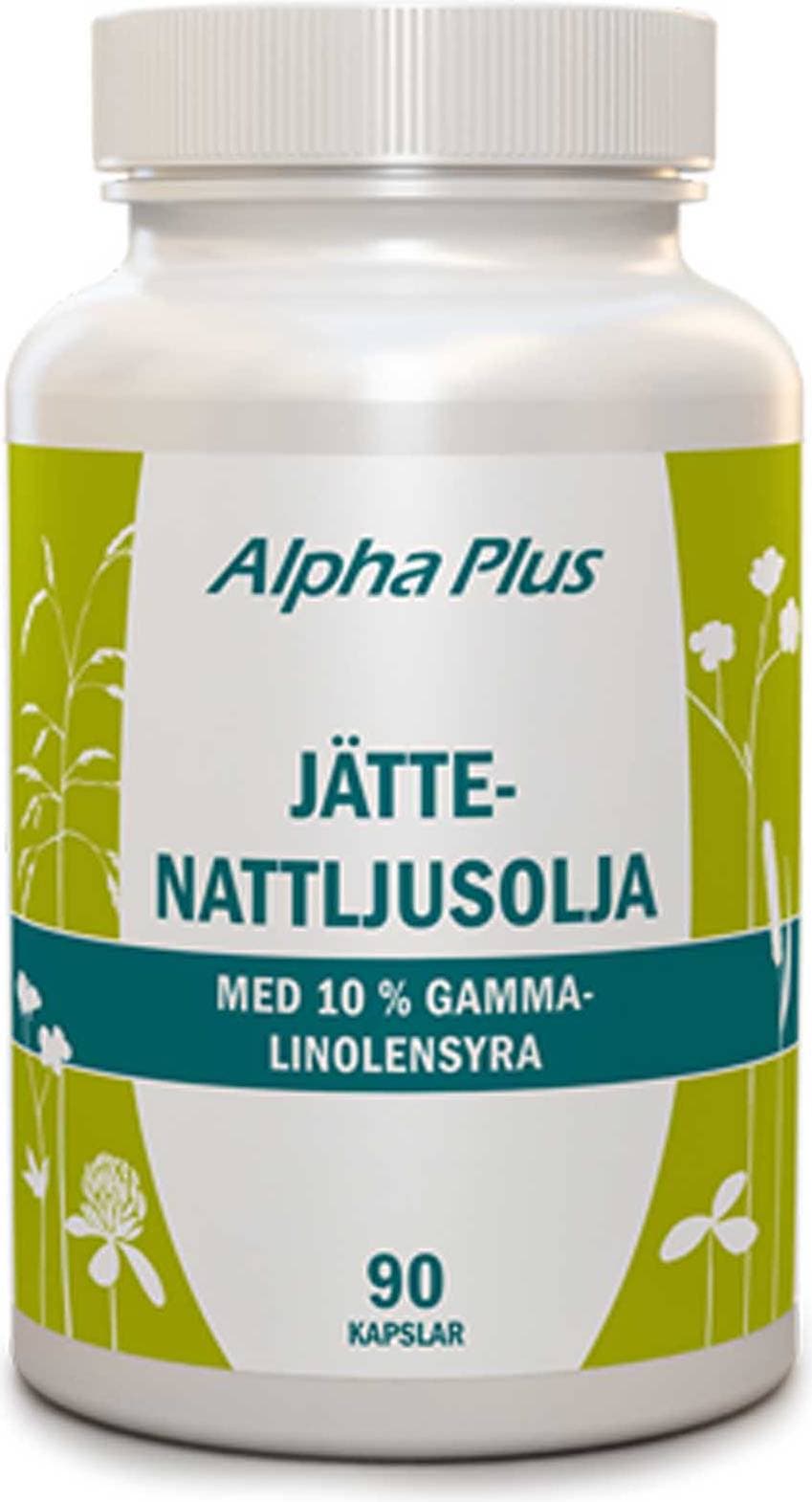 Alpha Plus Jättenattljusolja 90 st