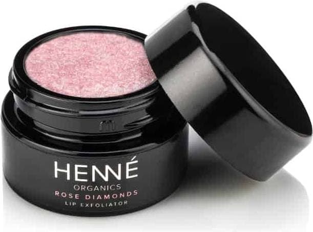 Henné Organics Lip Exfoliator Rose Diamonds 10ml
