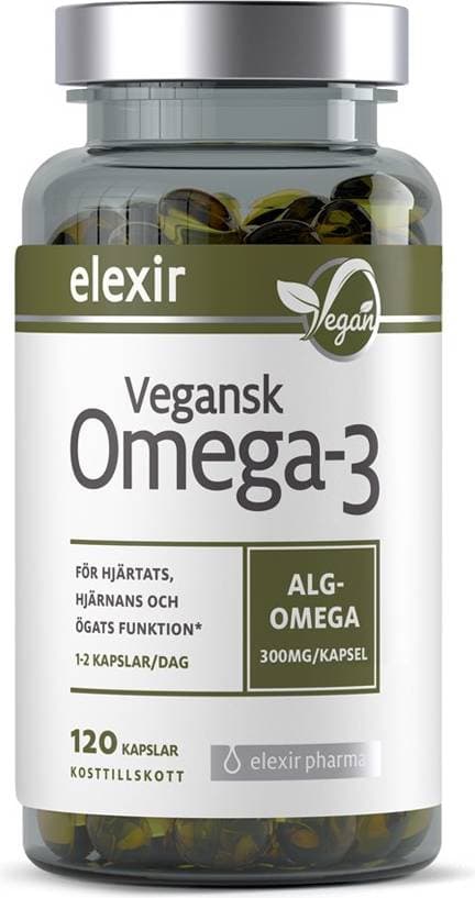 Elexir Pharma Vegan Omega-3 120 st