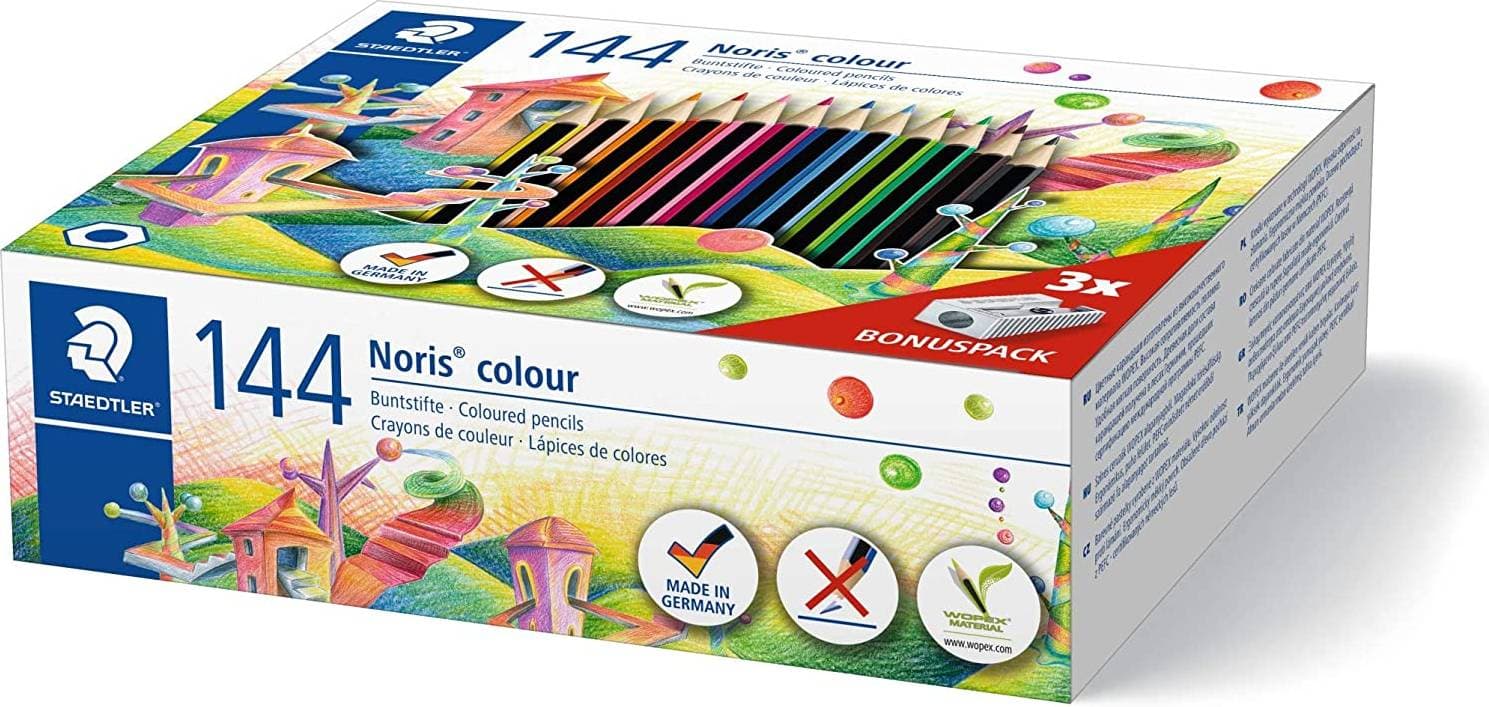 Staedtler Noris Coloured Pencils 185 144-pack